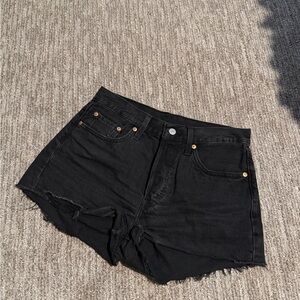 Levi’s Black Jean Shorts for Women